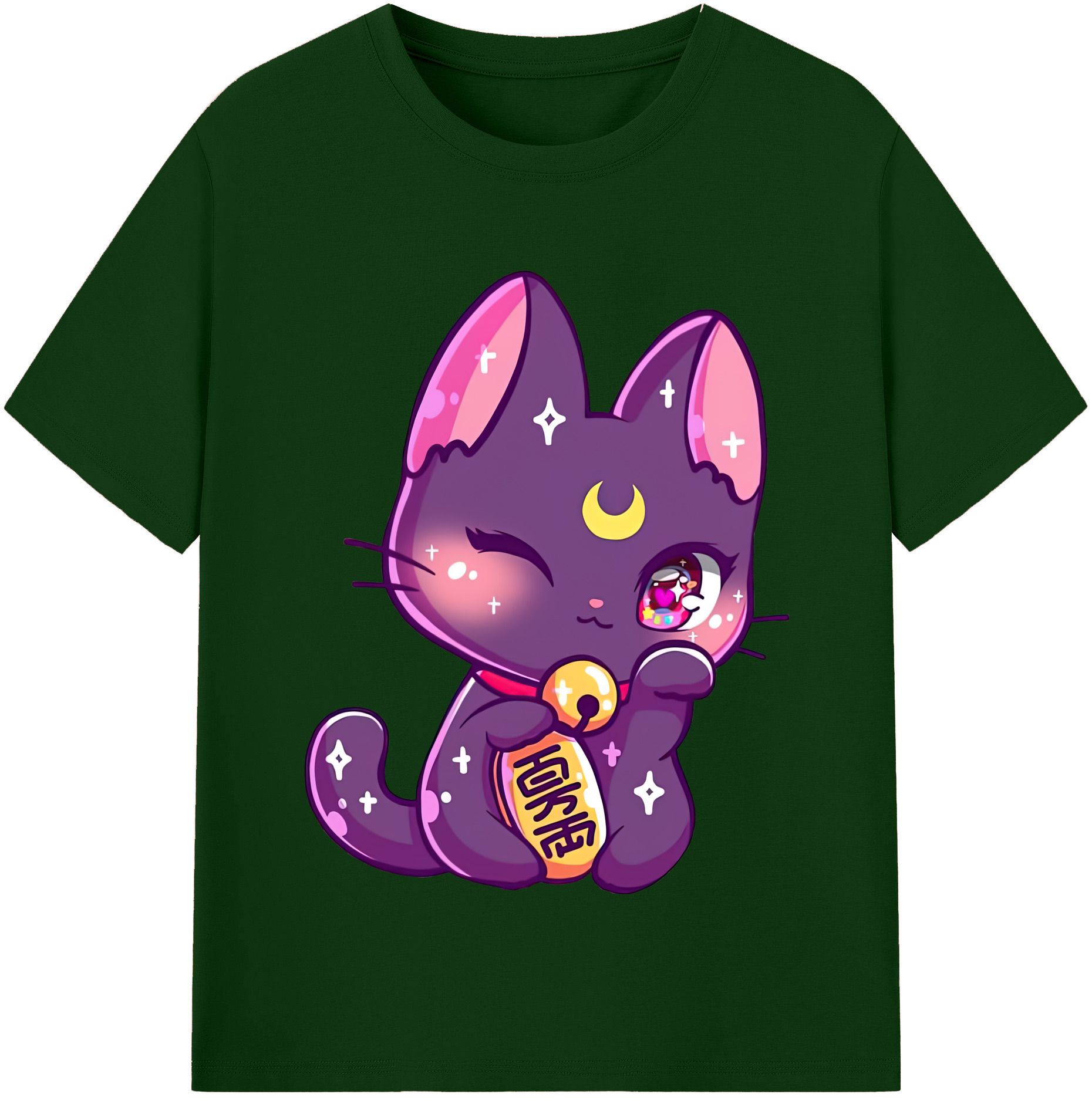 （画像用） 美少女戦士セーラームーン Sailor Moon 綿100％半袖Tシャツ（フロントプリント）